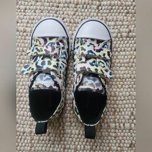 Toddler Girls Size 10 Leopard Print Converse